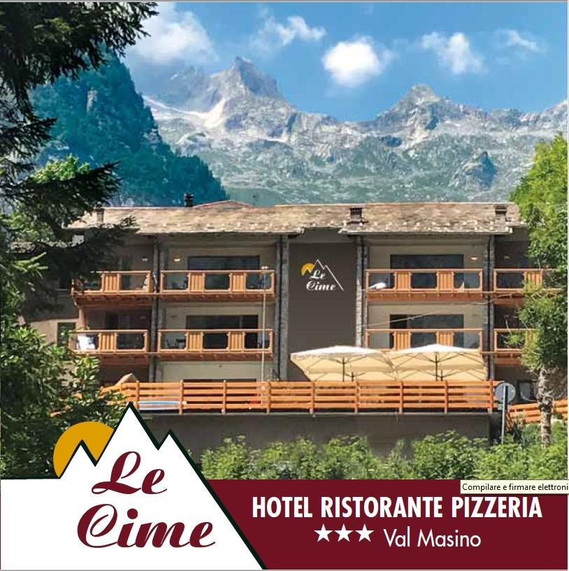 Hotel Le Cime Val Masino Zewnętrze zdjęcie